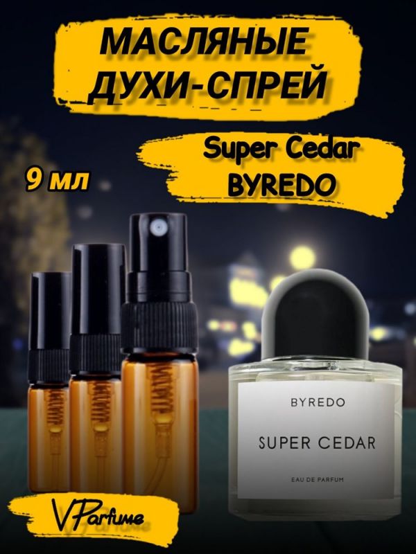 Oil perfume spray Byredo Super Cedar (9 ml)